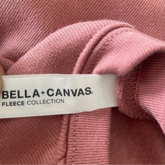 Bella + Canvas Fleece Collection GRATEFUL Crewneck Sweatshirt - Picture 4 of 5